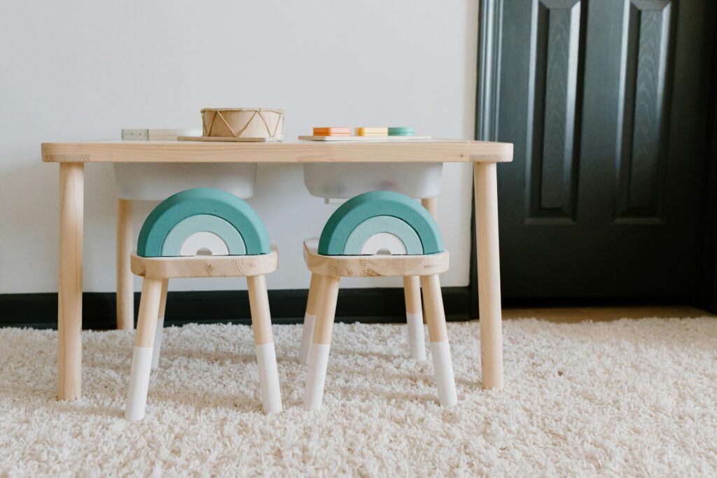 a homeschool room