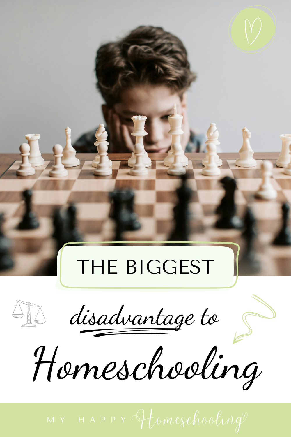 The Biggest Disadvantage to Homeschooling